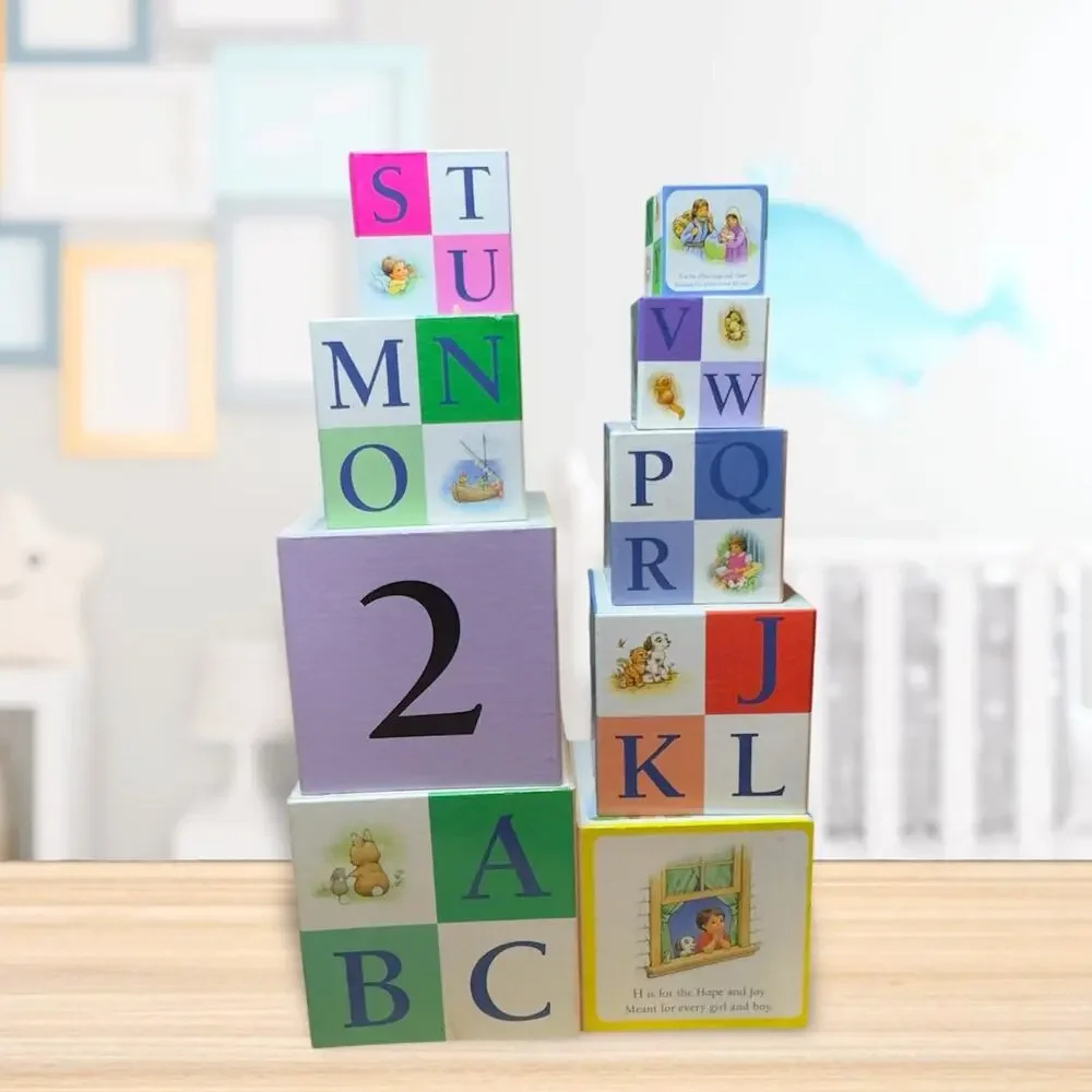 Vintage Children's Nesting Boxes - Educational‎ Toy